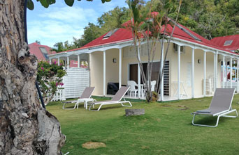 Bungalow 4 à 6 personnes hotel kanaoa les saintes