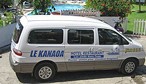 le mini-bus du Kanaoa les saintes
